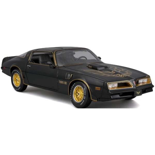 Фото - Колекційна машинка 1:18 Maisto 1978 Pontiac Firebird Trans Am (31464 met.black)